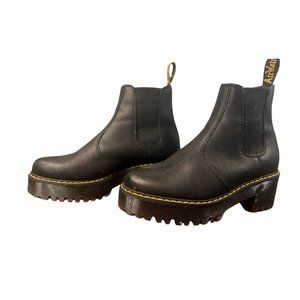 Dr. Martens Rometty Wyoming Leather Platform Chelsea boots US size 8